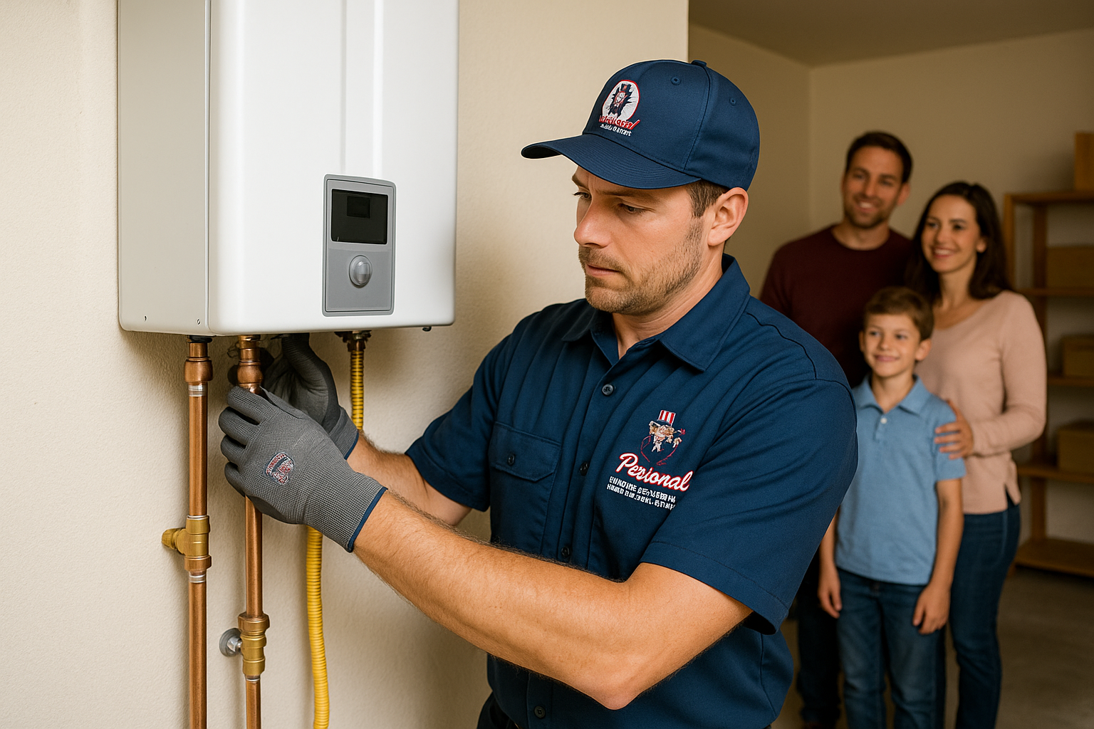 Tankless Water Heater Installation in Fire Mountain Oceanside